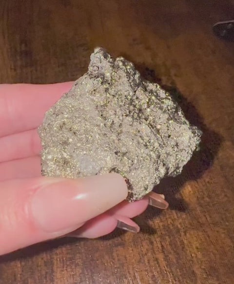 Raw Iron Pyrite – Natural Crystal for Abundance, Protection & Manifestation