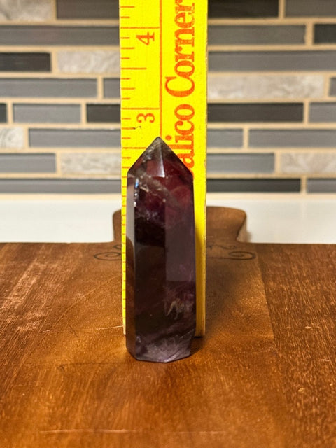 Rainbow Fluorite Tower| Focus, Clarity & Energy Alignment - SYN - ergy