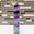 Rainbow Fluorite Towers (large) - SYN-ergy