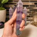 Rainbow Fluorite Towers (large) - SYN-ergy