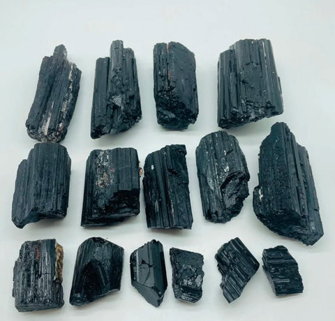 Raw Black Tourmaline – Powerful Protection Crystal for Grounding & Energy Shielding - SYN - ergy