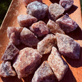 Raw Cherry Quartz| Energizing Intentions and Creativity - SYN - ergy