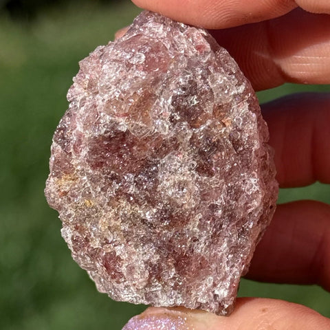 Raw Cherry Quartz| Energizing Intentions and Creativity - SYN - ergy