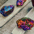 Raw Peacock Ore – Natural Crystal for Transformation, Joy & Energy Healing - SYN - ergy