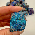 Raw Peacock Ore – Natural Crystal for Transformation, Joy & Energy Healing - SYN - ergy