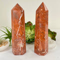 Red Jasper Crystal Obelisk – One of a Kind - SYN - ergy