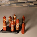 Red Jasper Tower for Grounding & Stability | Root Chakra Stone - SYN - ergy