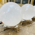 Selenite Crystal Ball – Energy Cleansing & Spiritual Healing Tool - SYN - ergy