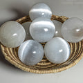 Selenite Crystal Ball – Energy Cleansing & Spiritual Healing Tool - SYN - ergy