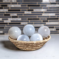 Selenite Crystal Ball – Energy Cleansing & Spiritual Healing Tool - SYN - ergy