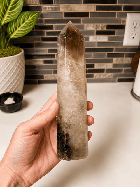Smoky Citrine Towers (large) - SYN-ergy