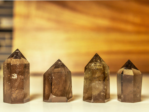 Smoky Quartz Tower – Natural Crystal for Grounding, Protection & Healing - SYN - ergy