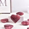 Strawberry Quartz Heart | 2–3 Inch Polished Crystal - SYN-ergy