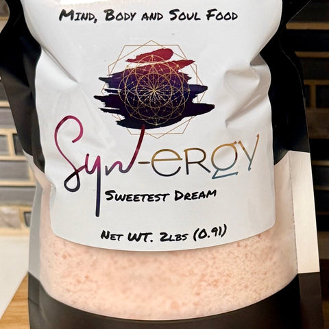 Sweetest Dreams – Artisan Mineral Bath Soak | Lavender & Cedarwood - SYN - ergy