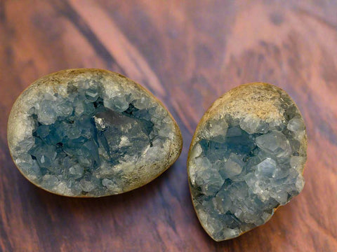 Celestite Clusters - SYN-ergy 