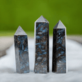 Blue Astrophyllite Points - SYN-ergy 