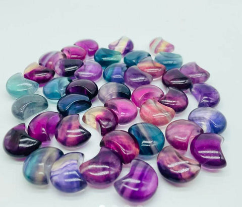Rainbow Fluorite Moon - SYN-ergy 
