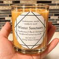 Winter Sanctuary | Frankincense, Myrrh & Sandalwood Candle - SYN-ergy